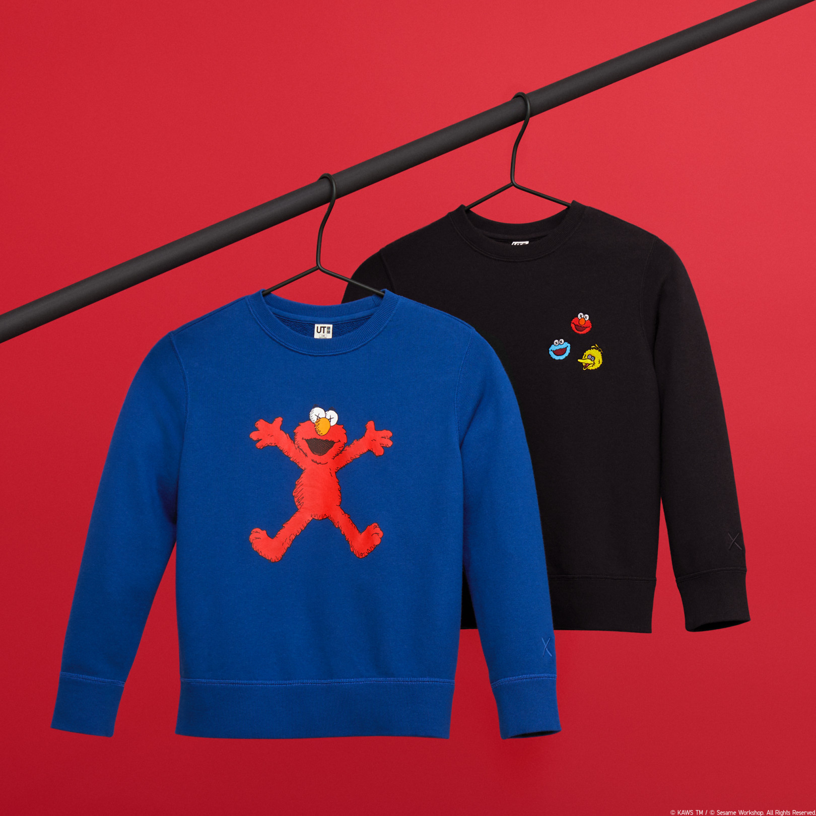 UT「KAWS × SESAME STREET」第2弾コレクション