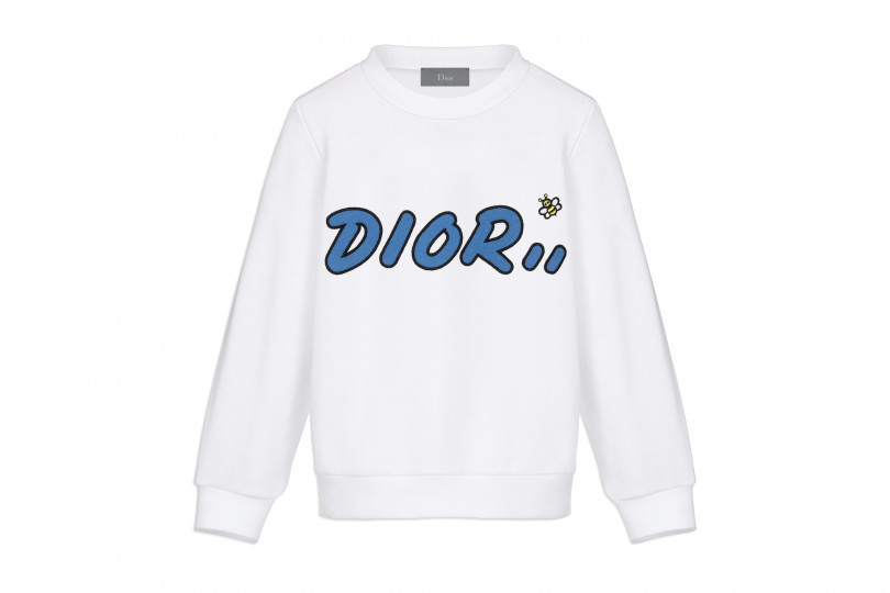 「DIOR×KAWS COTTON SWEATSHIRT」（4万6,000円〜5万6,000円）