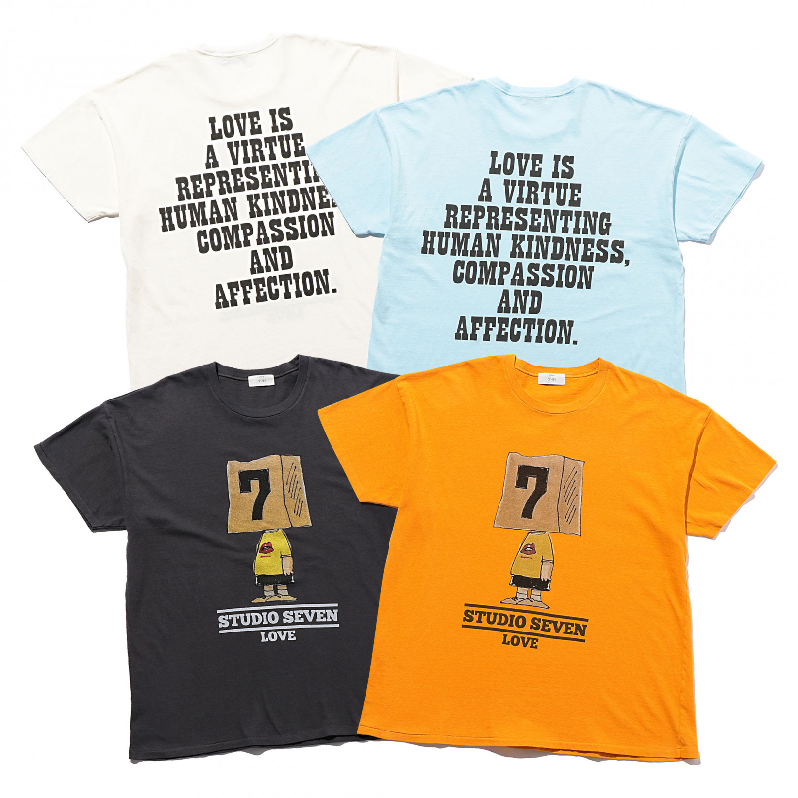 sKetChboOok3 LOVE T-shirt（各1万2,000円）
