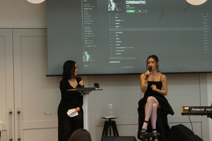 Beni Spotifyの新イベント Spotify New Music Place で女性ファン限定のティーパーティー レポート Art Culture Fashion Headline