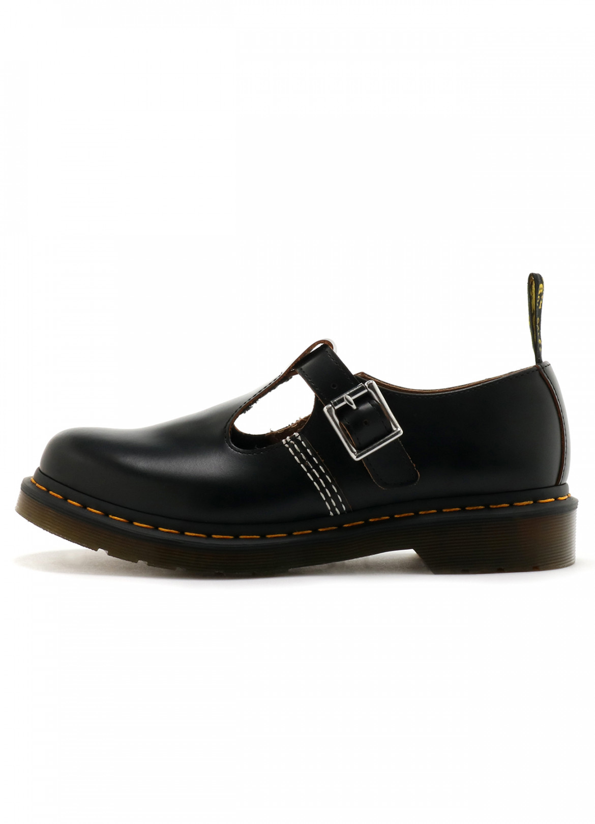 「Y’s Dr. Martens POLLEY T-BAR STRAP SHOES」（ブラック／3万8,000円）