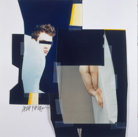 「UNTITLED, 1998. PHOTOGRAPHIC COLLAGE PINNED TO WALL, 101.6 X 66 CM.」ジャック・ピアソン（Jack Pierson）
