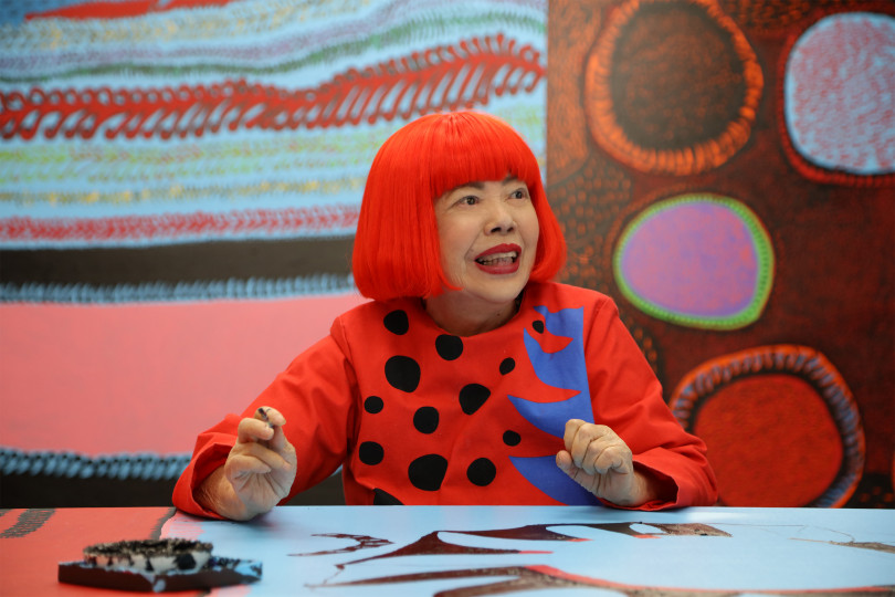 草間彌生ポートレート ©YAYOI KUSAMA