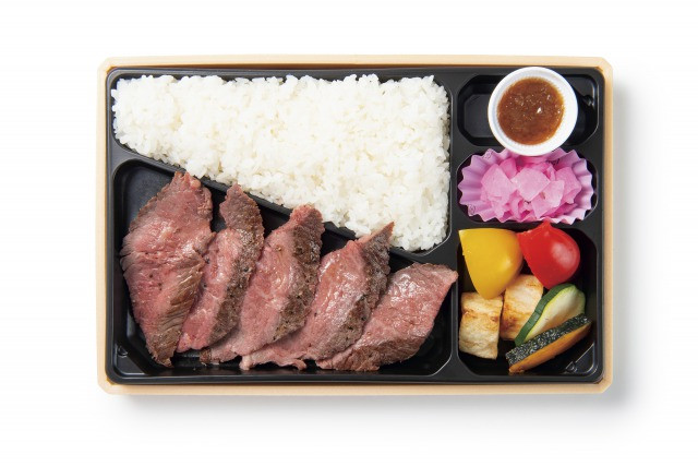 浅草鉃板亭「サーロインステーキ弁当」（税込1,835円）