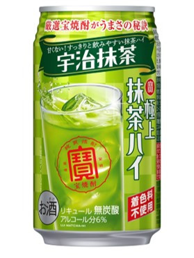 寶「極上抹茶ハイ」宇治抹茶