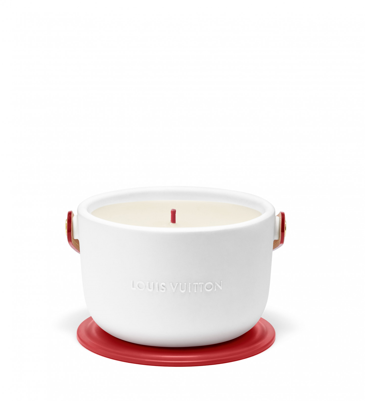 「Louis Vuitton I (RED)」パフュームド キャンドル（2万5,000円）