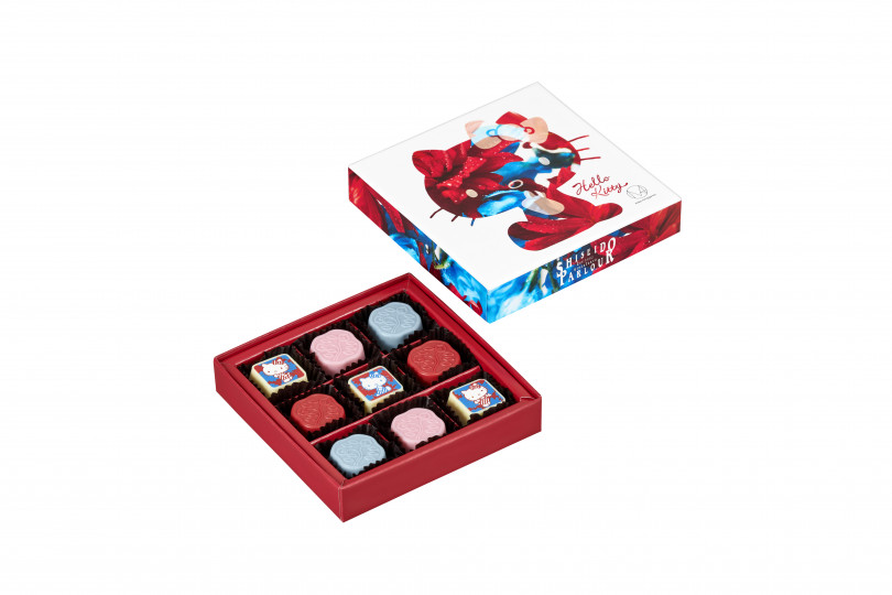 「花椿チョコレート コラボボックス KN」（税込2,160円）
