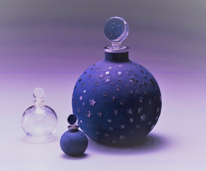 ルネ・ラリック 香水瓶「ダン・ラ・ニュイ（夜中に）」原型制作：1924年、ウォルト