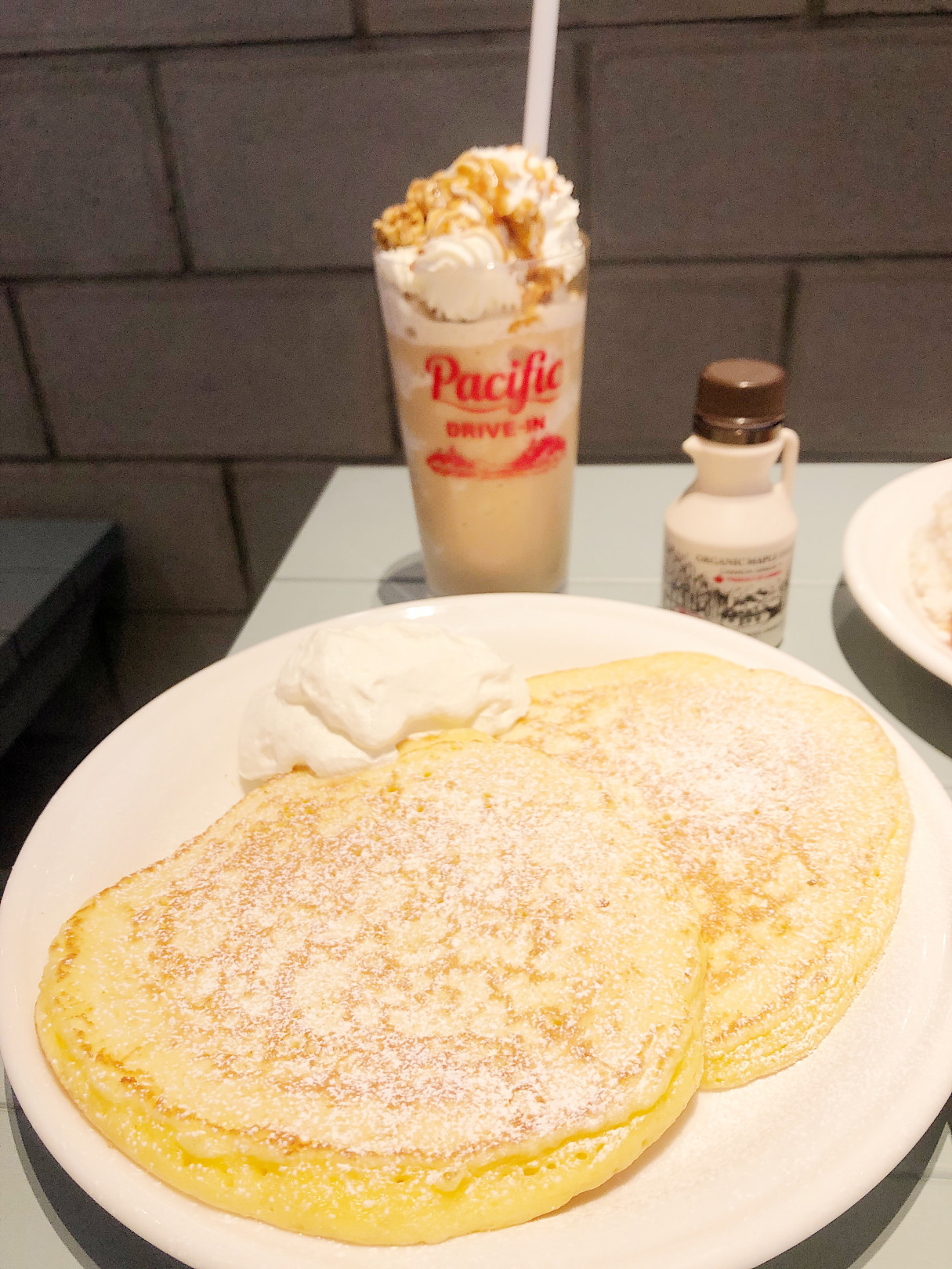 バターミルクパンケーキ（1,100円）