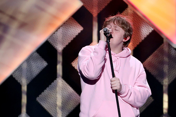 NEW YORK, NEW YORK - DECEMBER 13: Lewis Capaldi performs onstage during iHeartRadio's Z100 Jingle Ball 2019 Presented By Capital One on December 13, 2019 in New York City.