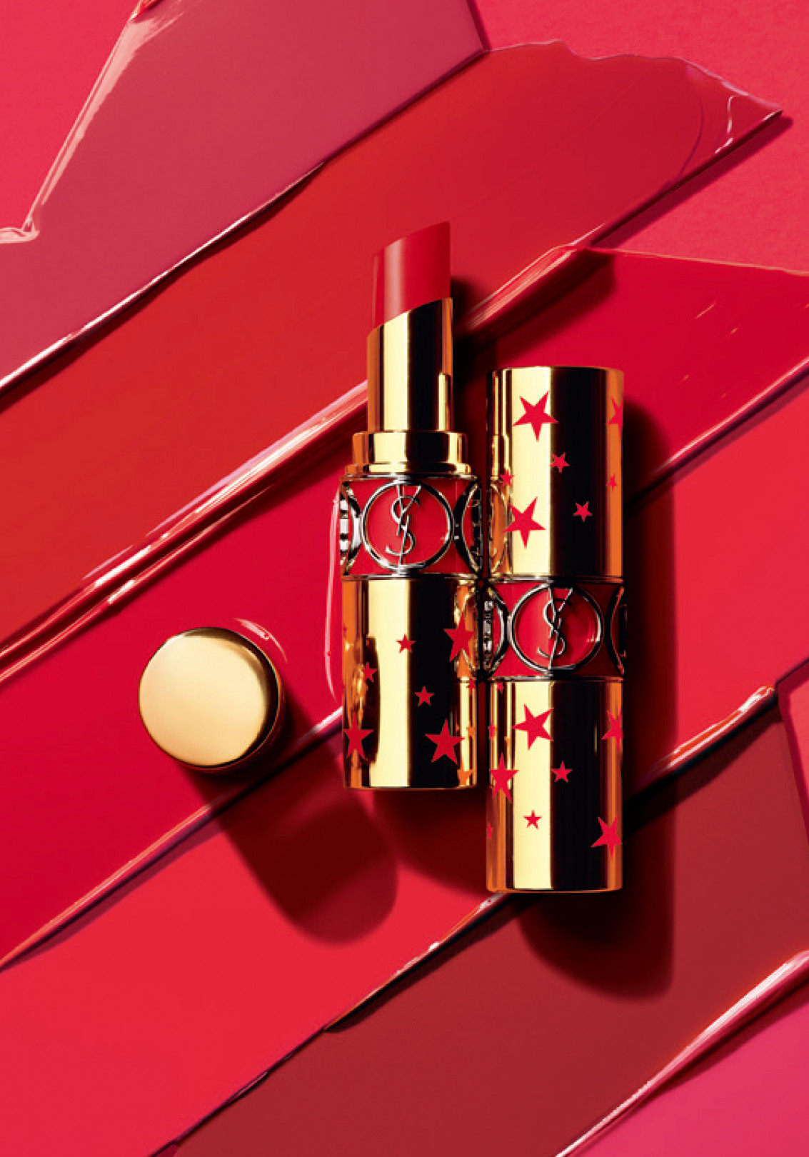 Ysl ルージュ ヴォリュプテ シャイン が限定のスターモチーフで登場 Beauty Fashion Headline