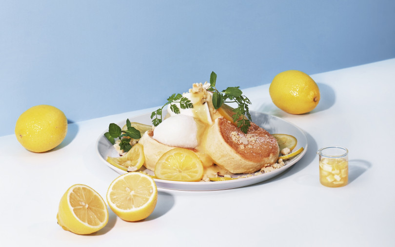 「奇跡のパンケーキ レモンとクリームチーズ」（1,300円）