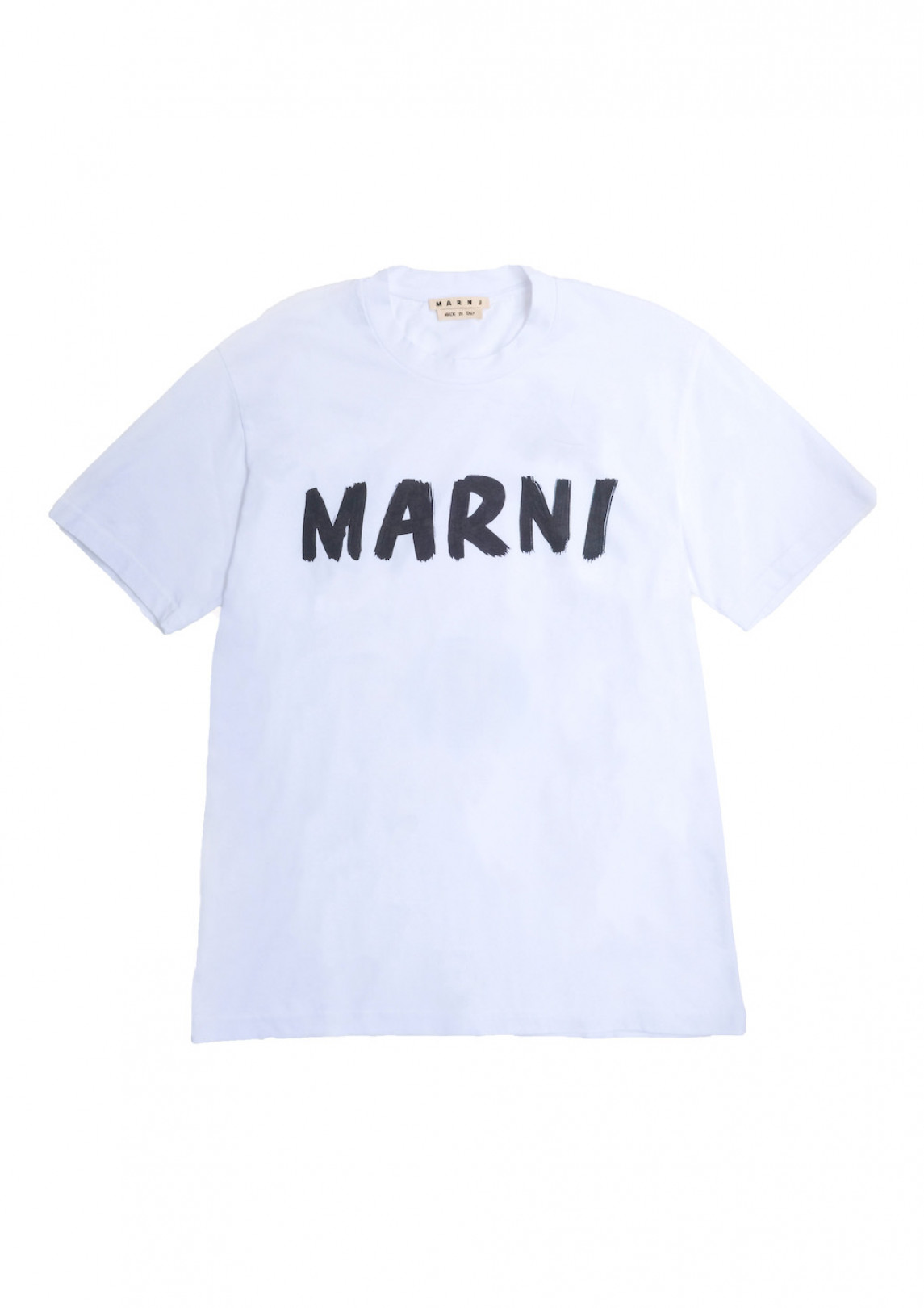 「LOGO T-SHIRT」（3万8,000円）カラー：ホワイト、ネイビー、グリーン / サイズ：44（XS）〜56（3XL）