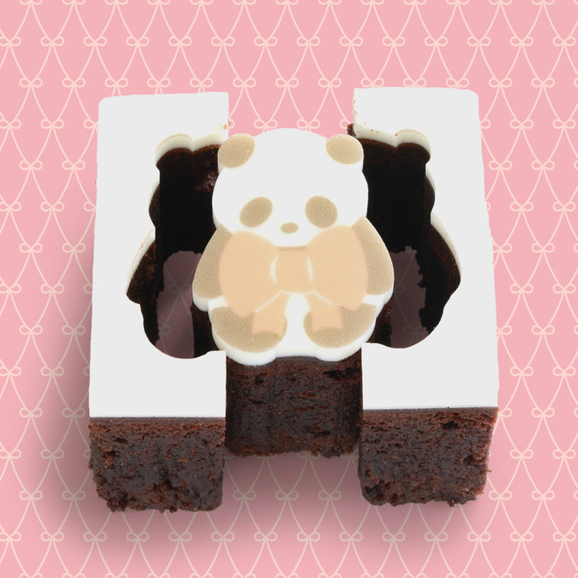手のひらサイズのかわいいパンダがひょっこり 型ぬきができるバウムクーヘン パンダバウム Gourmet Fashion Headline
