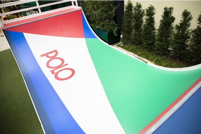 スケートボードランプ「RALPH LAUREN GINZA SKATEBOARD RAMPS」