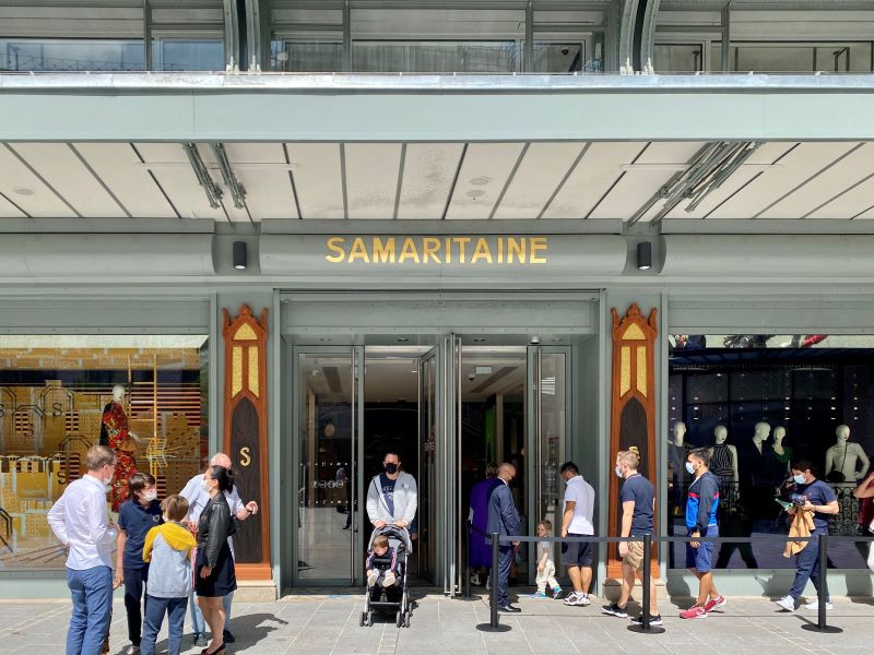 2021年6月に再オープンを果たした「サマリテーヌ百貨店」