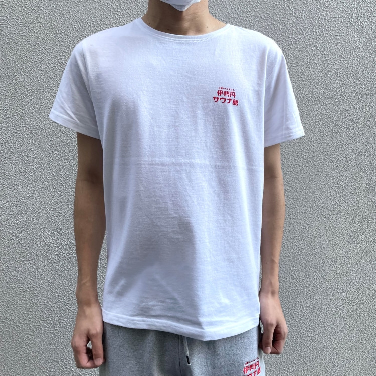 〈伊勢丹サウナ館×Pure Waste〉Tシャツ 4,950円