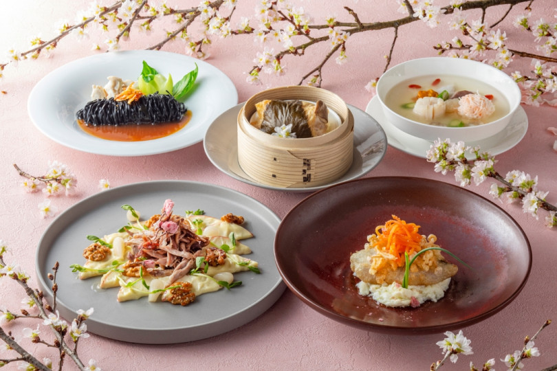 中国料理「チャイナブルー」 桜ランチ＆ディナーコース