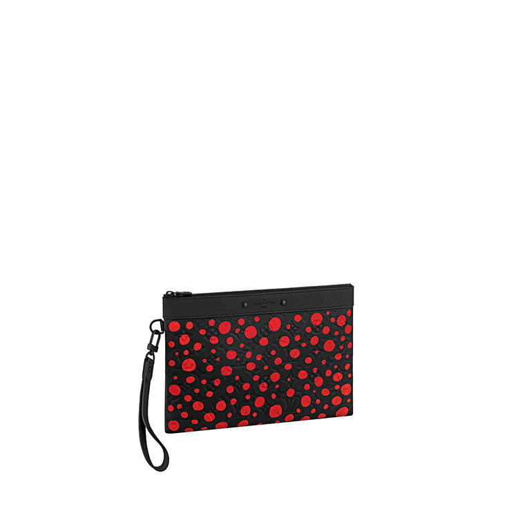 Pochette To Go In Taurillon Monogram Leather With Infinity Dots Print Louis Vuitton X Yayoi Kusama