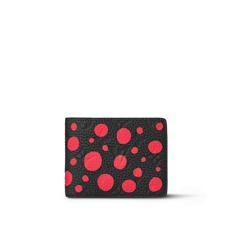 Slender In Taurillon Monogram Leather With Infinity Dots Print Louis Vuitton X Yayoi Kusama