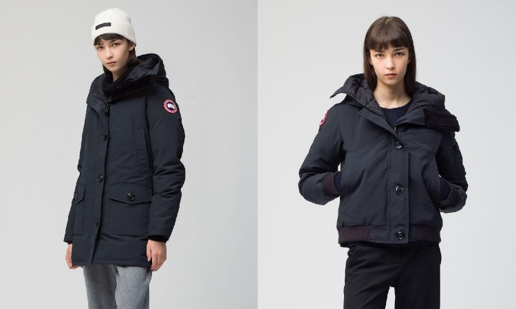 左から：Bronte Parka （16万5,000円）, Labrador Bomber （14万7,400円）