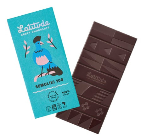 Latitude Craft chocolate/ラティテュードクラフトチョコレート ダーク100% セムリキ 1,059円 (1枚)