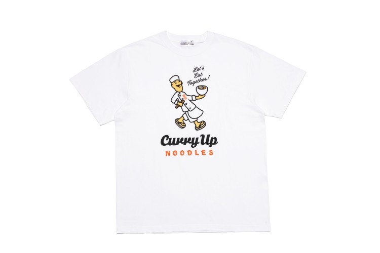 Curry Up® x 麺散 Tシャツ