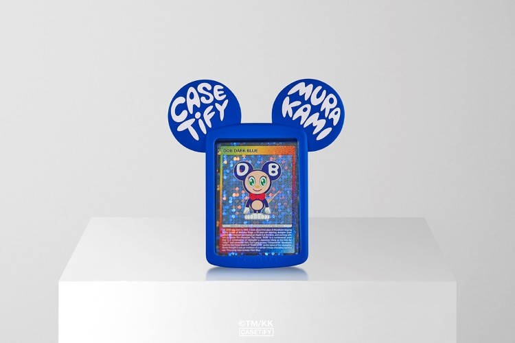 村上隆 MR. DOB コレクティブル イヤホンケース ブルー ケースティファイから村上隆とコラボした「TAKASHI MURAKAMI x