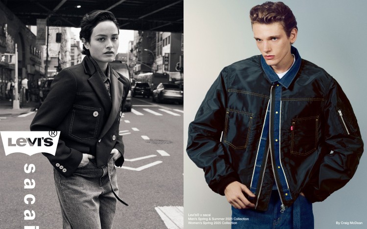 Levi's® x sacai tracker jacket サカイ リーバイス リーバイス×サカイのコラボコレクションが登場。リーバイスのアイ