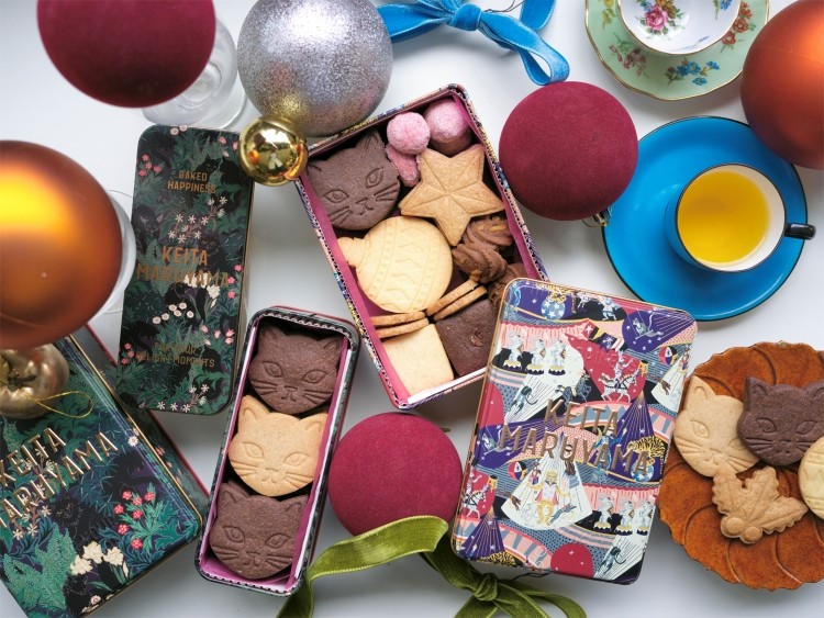 KEITA MARUYAMA “OMOTASE” PROJECT、人気の「CHAT NOIR」クッキー缶に