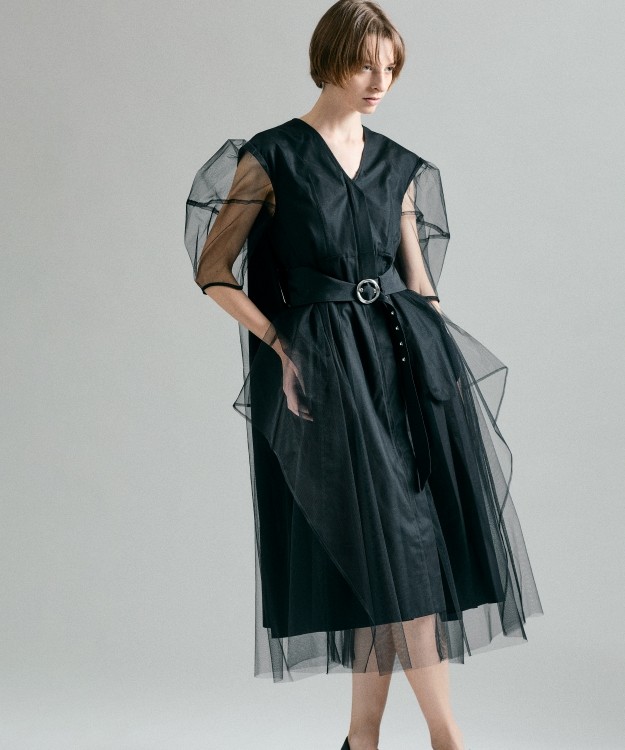 YOHEI OHNOが伊勢丹新宿店で“BLACK DRESS” POPUPを開催。彫刻的